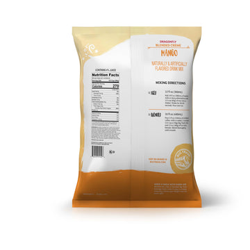Big Train Mango Blended Crème Frappe Mix, 3.5 Pound, Model 20501784