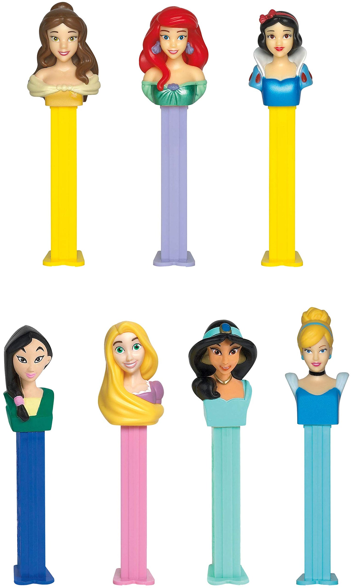 Pez Disney Assortment, Princesses, 0.87 Ounce (Pack Of 12)