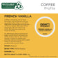 Eight O'Clock Coffee French Vanilla Light Roast K-Cup Pods, 72 Count, Single Serve, Colombian Peaks, Compatible with Keurig