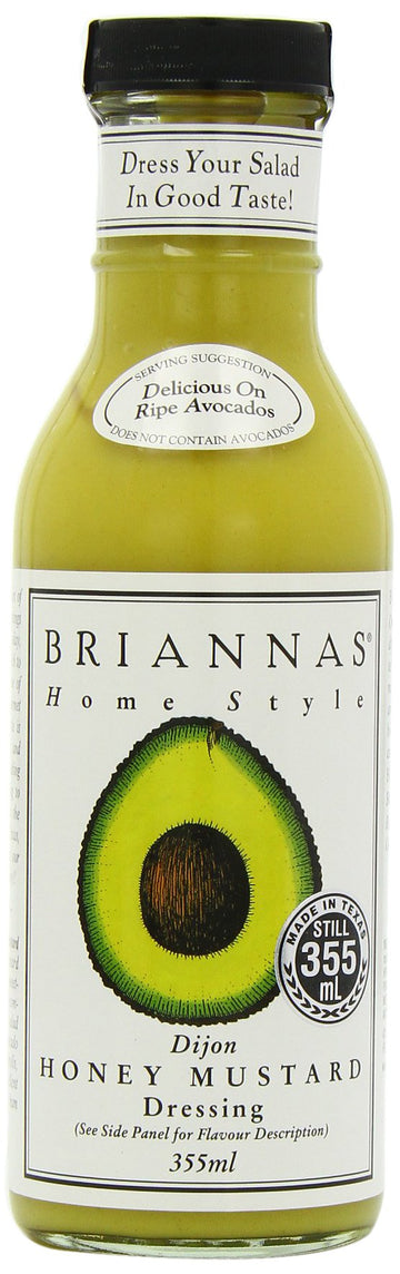 Brianna'S Honey Mustard Dijon Dressing, 12-Ounce Bottles (Pack Of 6)