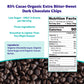 Pascha Organic Extra Dark Chocolate Chips - 85% Cacao Bittersweet - Vegan, Keto-Friendly Baking Chips - Rainforest Alliance Cert