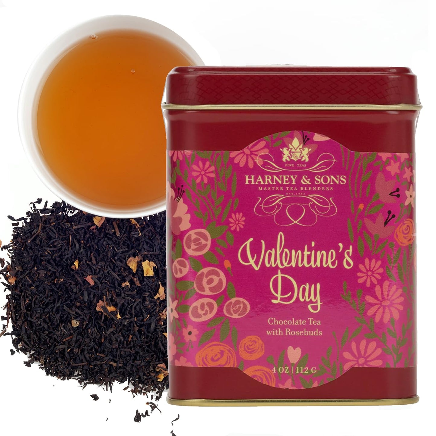 Harney & Sons Valentine'S Tea, Chocolate, 4 Ounce