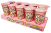 Meiji Yan Yan Dipping Sticks, Strawberry Crme - 2 oz, Pack of 10 - Cracker Sticks with Fun Animals Phrases