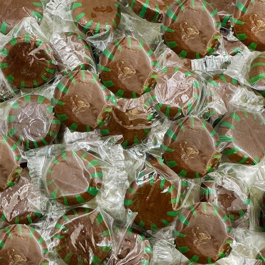Chocolate Starlight Mints Hard Candy (4.5 Pound)