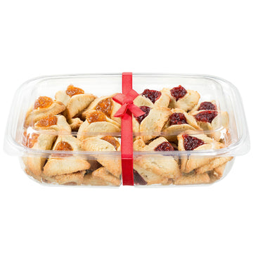 Hamentaschen Cookies Filled With Raspberry And Apricot Filling | Gourmet Cookie Gifts | Mishloach Manot | Purim Gift Idea For Hi