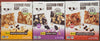 Lenny-Larrys NON-GMO Cookie-Fied Gluten Free 3 Flavors Bar 7.95oz 225g (Three Boxes)