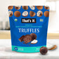 That'S It. Organic Belgian Dark Chocolate & Coconut Datetruffles. 100% Plant-Based, Vegan, Gluten-Free, 47 Calories Per Truffle,
