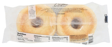 EURO CLASSIC IMPORTS Cristal Bagel Bun 4 Count, 7.76 OZ
