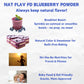 Nat Flav Freeze-Dried Blueberry Powder | 7Oz | 100% Natural Fruit | No Sugar & Additives | Non-Gmo & Vegan Friendly | Flavoring