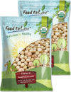 Food to Live Organic Whole Macadamia Nuts, 18 Pounds - Non-GMO, Raw, Shelled, Unsalted, Kosher, Vegan, Bulk. Keto Snack. Buttery