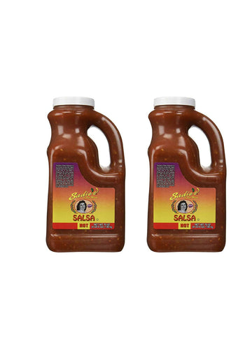 Sadie s of New Mexico Hot Salsa - 70 oz Jug - Tomato, Chillies & Jalapenos (Pack Of 2)