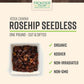 Frontier Co-op Organic Seedless Rosehips, 16 Ounce Bulk Bag, Natural Dried Rose Hips for Tea and Powder
