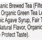 Eat The Change Just Ice Tea Organic Honey Green Tea, Kosher, 16 Fluid Ounces (Pack Of 12)