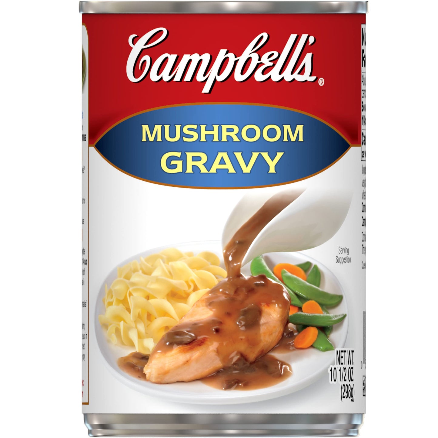 Campbells Mushroom Gravy, 10.5 oz Can (Pack of 24)