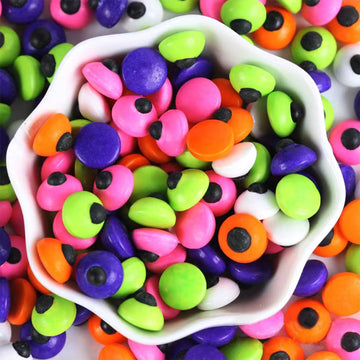 Edible Eyes, Colours Candy Small Eyes, Candy Eyeballs, Eyeball Sprinkles Cupcake Toppers, Baking, Ice Cream,Biscuits, Halloween