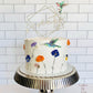 Georld Edible Cupcake Topper Wafer Hummingbird Cake Bird Decoration By Wafer Paper,12 Counts,Flat Not 3D