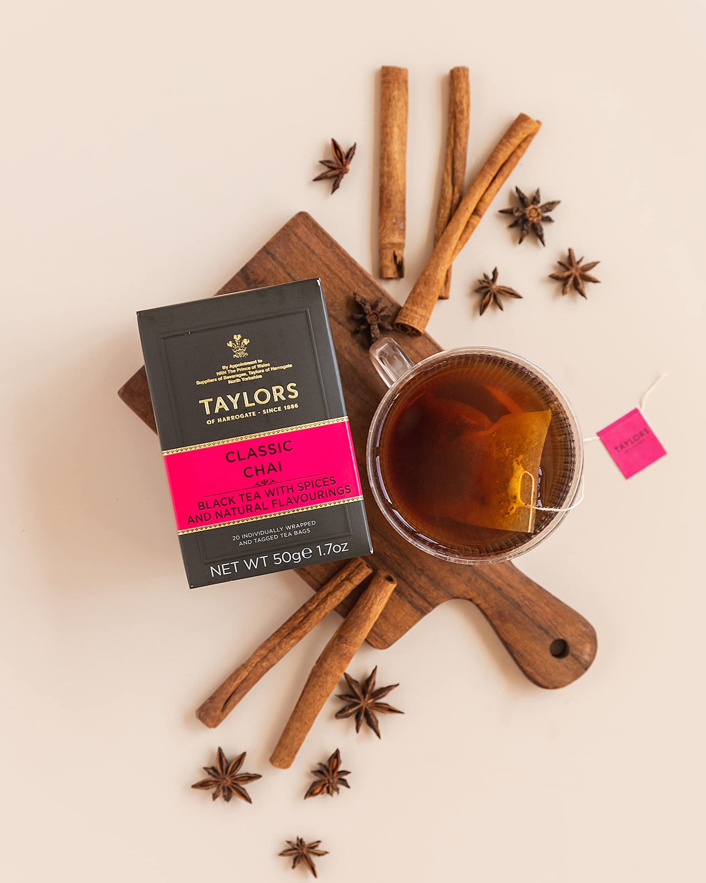 Taylors Of Harrogate Classic Chai Tea, 20 Teabags (Pack Of 1)