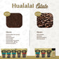 Hualalai Estate Whole Bean 100% Peaberry Kona Coffee - Pesticide-Free Gourmet Grade Enhanced Coffee - Medium Dark Roasted Hawaiian Grown Beans (7 Oz)