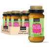 Khazana ORGANIC Butter Chicken Simmer Sauce - Non-GMO, Vegan, Gluten-Free - 6 x 12.7oz Jars