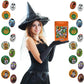 Fruidles Halloween Tricky Treat Master Bag, Trick-Or-Treat Party Bag Fillers, Individually Wrapped In Design Foils, Kosher Certified (2 Pounds) - Multicolor
