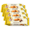 Tesoro Chocolate Cream By Pasticceria Matilde Vicenzi | Chocolate Cream Filled Puff Pastry Patisserie | Dairy, Kosher | Made In Italy | 4.41Oz (125G) Box, 4-Pack