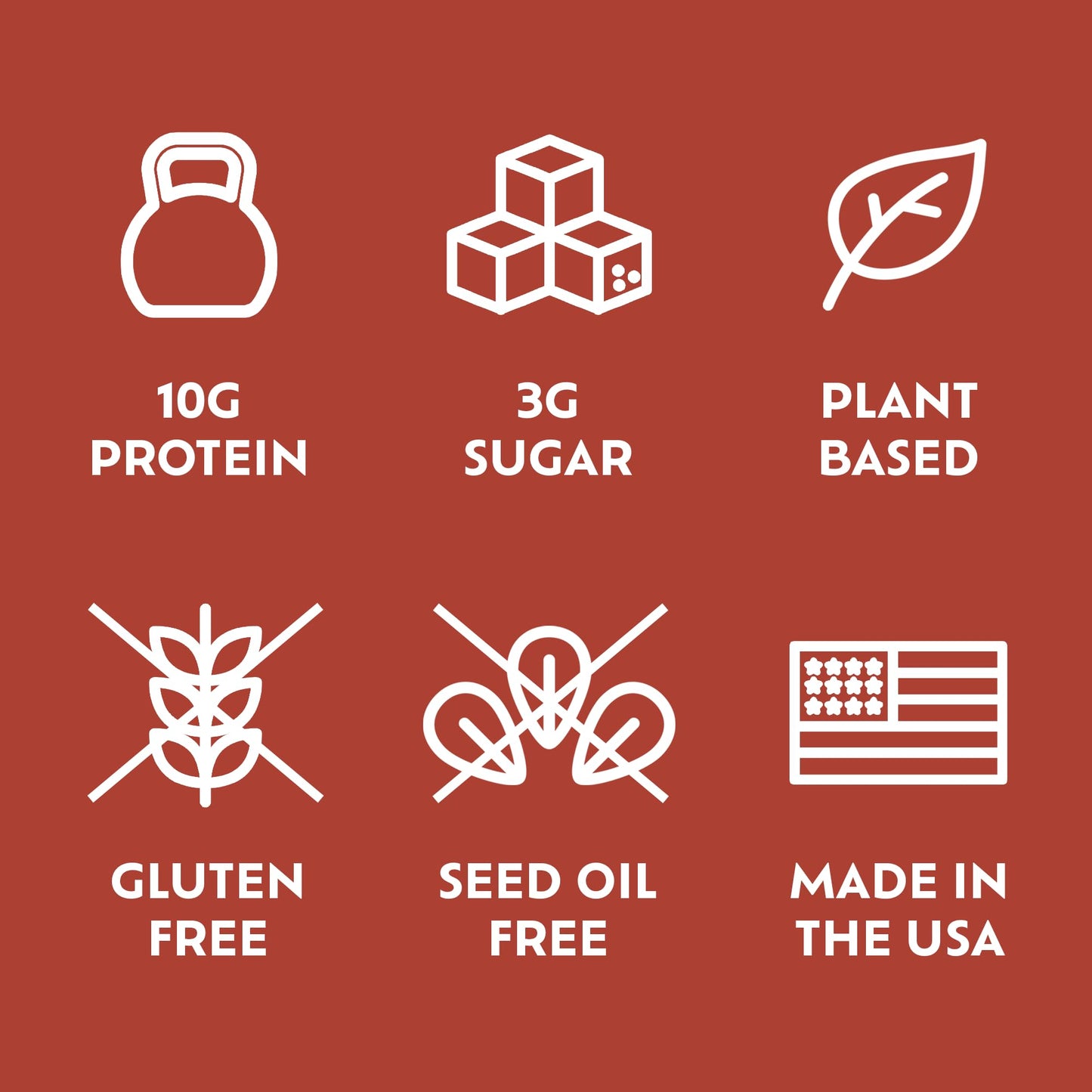 Afar Savory Protein Bars - Low Sugar, High Protein, Vegan, Gluten Free - 8 Pack, Rice Crispy Texture, Reddish-Orange