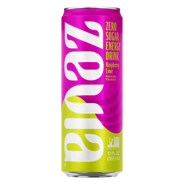 Zevia Energy Raspberry Lime Zero Calorie  12 Oz