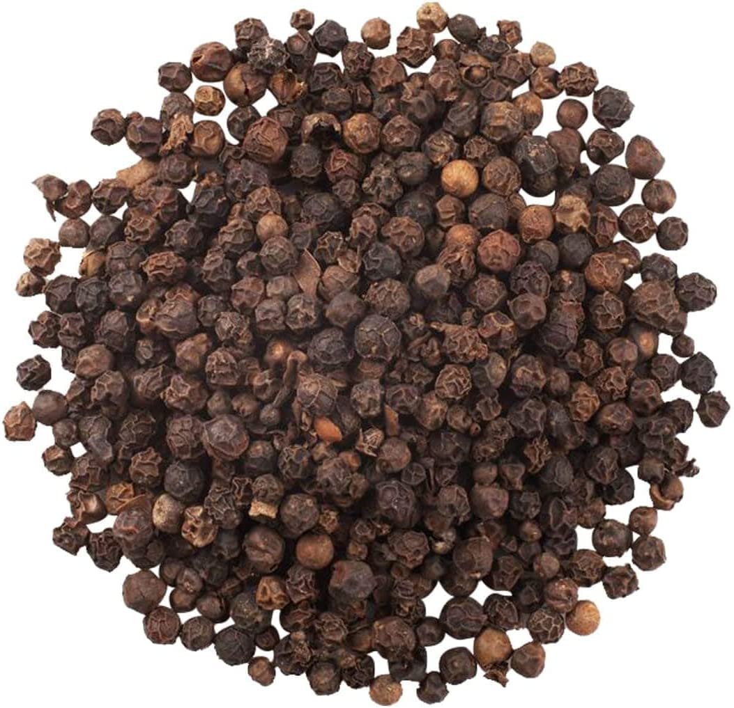 Food To Live Whole Black Pepper, 5 Pounds - Dried Peppercorns, Kosher, Vegan, Bulk Spice. Strong Pungent Flavor. Rich In Mineral