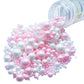 Se Si&Moos White And Pink Pearl Sprinkles For Decorating Edible Cake Cookie Pearls Cupcake Decorations Pink And White Sprinkles