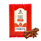 The Honey Jar Cinnamon Flavored Honey Sticks - Pure Honey Straws - 20 Count Pack for Tea and Coffee