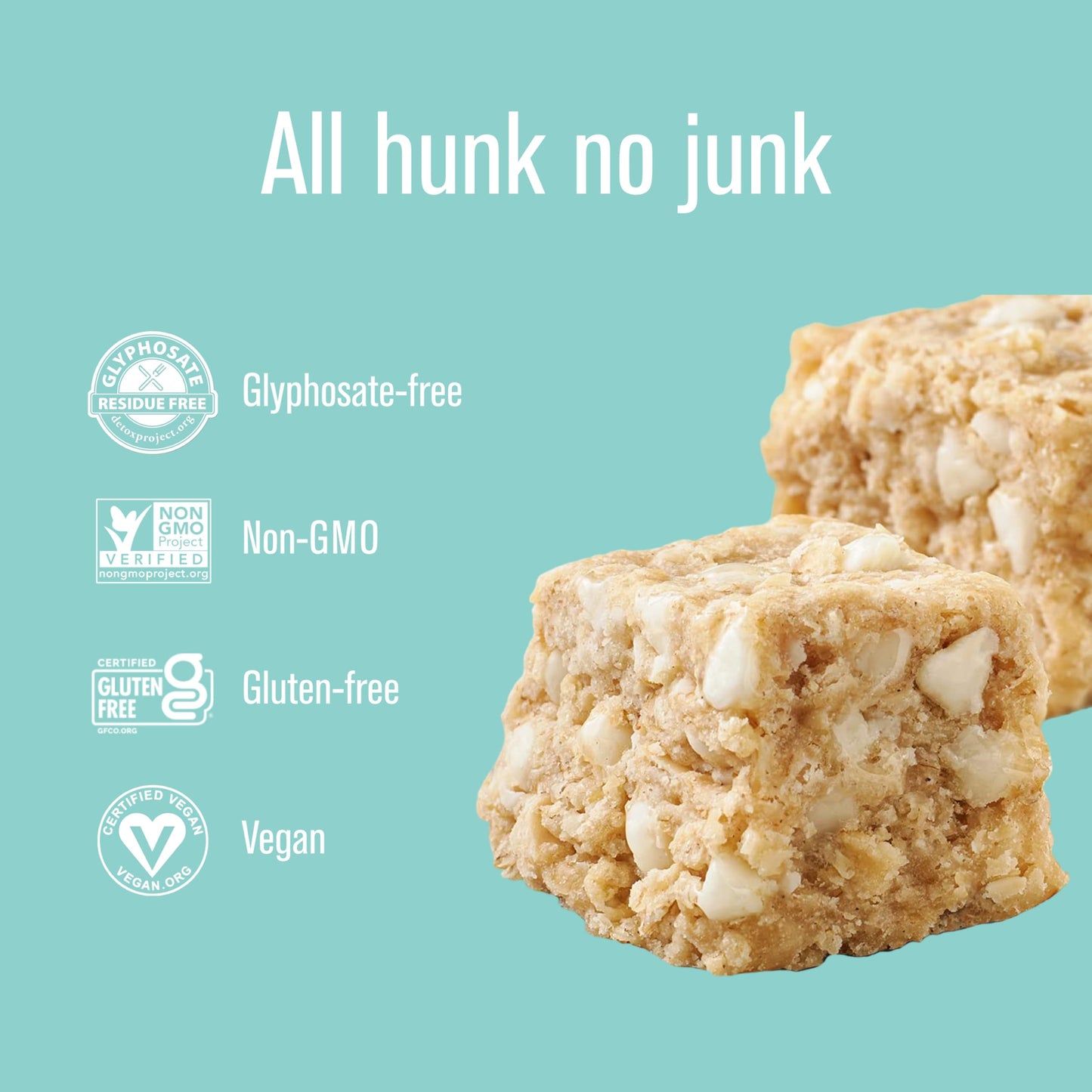 Heavenly Hunks Oatmeal White Chip - 6oz (6 Pack)