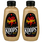 Koops' Dusseldorf Mustard - German-Style Bratwurst Mustard, Gluten-Free, Kosher, Made In Usa, From Quality Mustard Seeds, Creamy