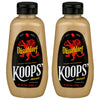 Koops' Dusseldorf Mustard - German-Style Bratwurst Mustard, Gluten-Free, Kosher, Made In Usa, From Quality Mustard Seeds, Creamy