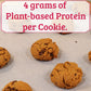 Pb2 Pantry Chocolate Chip Cookie Mix - 16 Oz Jar | Certified Vegan, Gluten Free, Non-Gmo, 4G Plant Protein Per Cookie