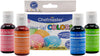 Chefmaster 4-Bottle Set Of Neon Food Coloring, Liqua-Gel® Vibrant Colors, Professional-Grade Dye For Easter Eggs, Icing, Frosting, Fondant, & Batters, Fade-Resistant, Made In Usa, 0.67 Oz