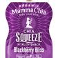 Mammachia Chia Squeeze Blackberry Bliss Vitality Snack, Vegan Friendly, Kosher, USDA Certified Organic, Gluten Free & Non-GMO, 3