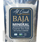 All Goods Products Baja Mineral Coarse Grain Sea Salt, Unrefined, Hand-Harvested, 16 oz, Natural, Kosher, Low Sodium