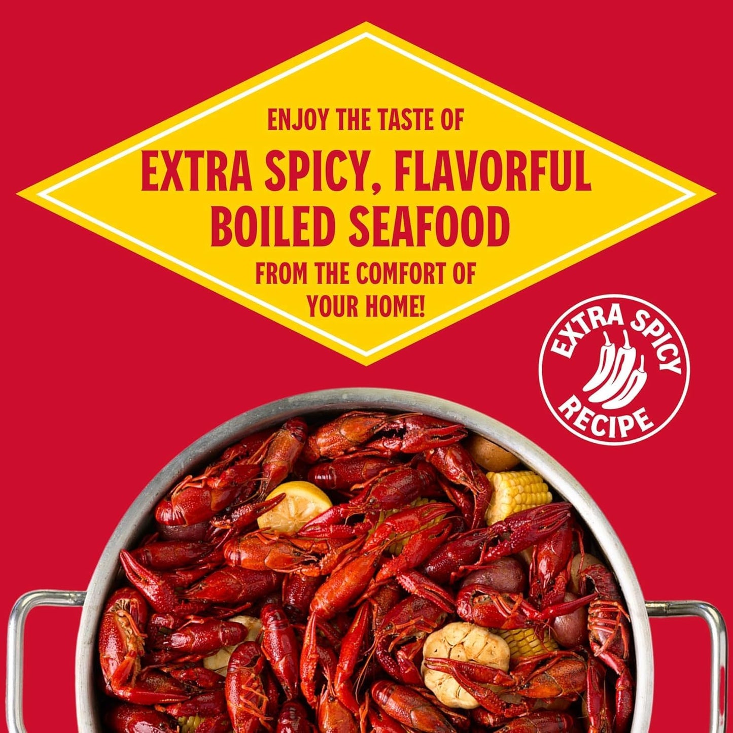 Louisiana Fish Fry Products Cajun Seafood Boil Bundle - Spicy Seasoning, Garlic, Citrus Boosters - 4.06 lb - Backyard Spicy Cajun Boil
