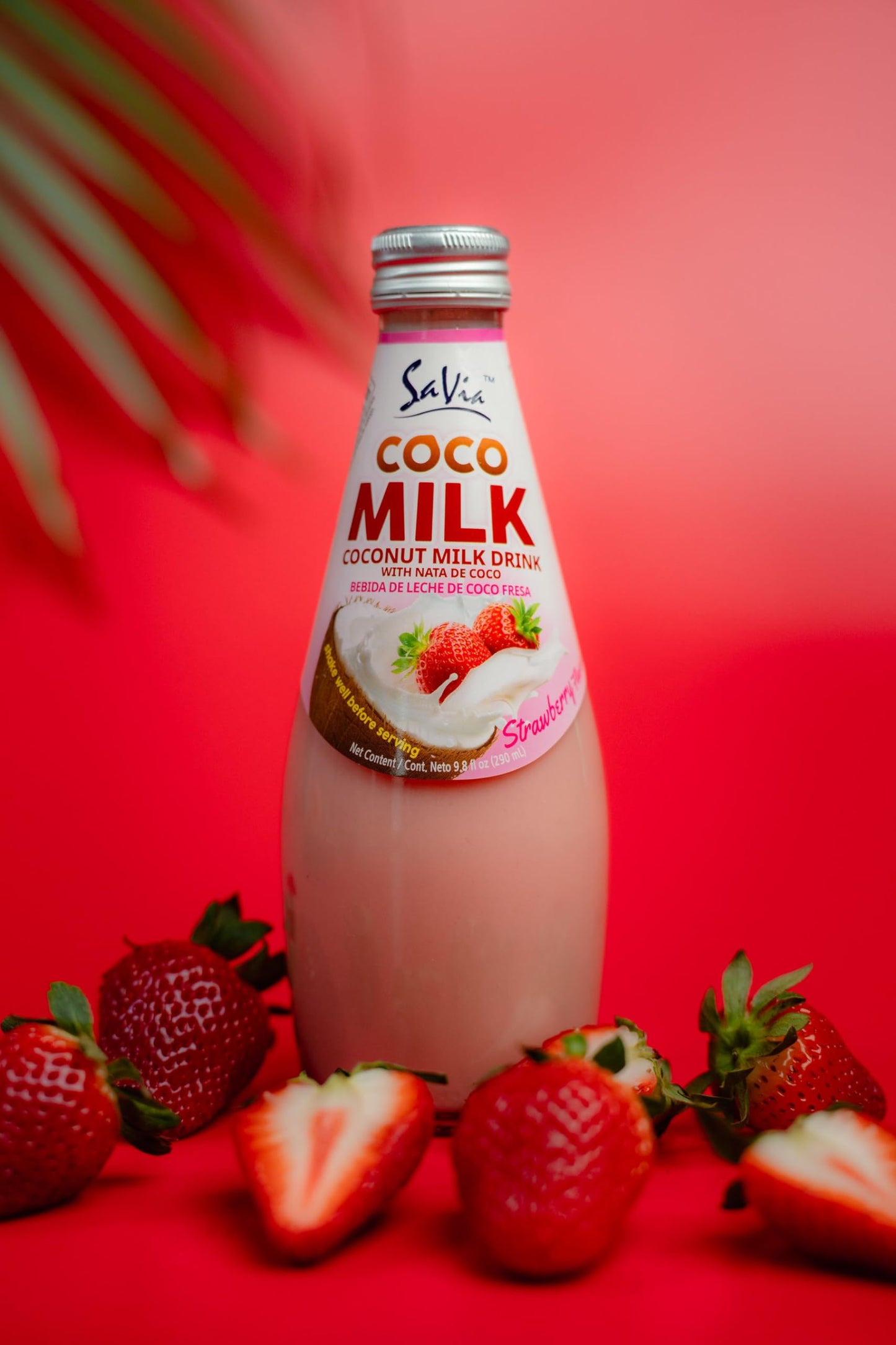 Savia - Coconut Milk Drink, Quality Coconut-Based Beverage, Made with Real Coconut Pulp & Natural, Delicious & Refreshing, Veget