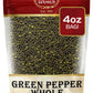 Spicy World Whole Green Peppercorns 4 Oz Bag - Steam Sterilized & All Natural