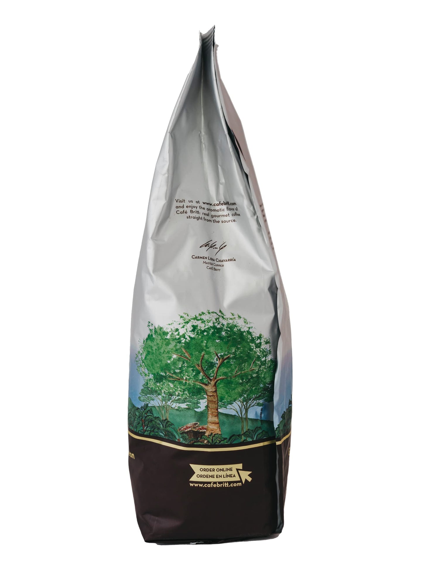 Caf   Britt - Costa Rican Dark Roast (2 Lbs Each) (2-Pack) (4 Lbs Total) - Whole Bean, Arabica Coffee, Kosher, Gluten Free, 100%