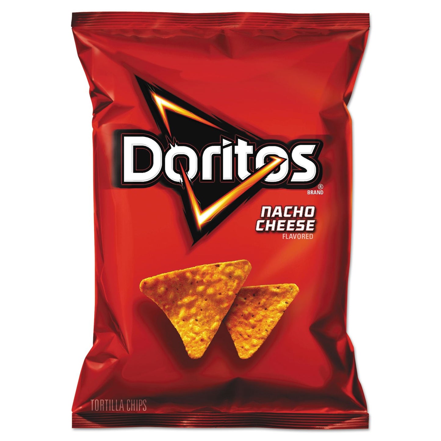 Doritos Flavored Tortilla Chips, Nacho Cheese, 1.75 Ounce (Pack of 64)