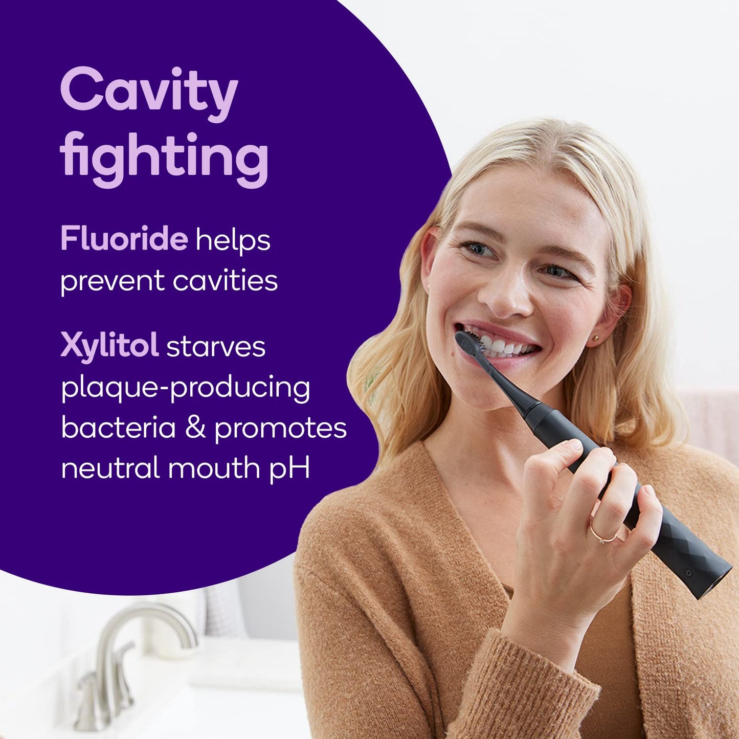 Burst Toothpaste With Cavity Fighting Fluoride - Whitening Toothpaste For Stain Removal - Sensitive Toothpaste With Xylitol - Ve