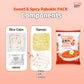 Yopokki Instant Rabokki Pack (Sweet Mild Spicy, Pack Of 2) Korean Street Food With Sweet And Moderately Spicy Sauce Ramen Noodle