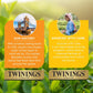 Twinings Herbal Tea K-Cup Pods for Keurig  Variety 3-Pack - Pure Peppermint  Pure Camomile + Lemon & Ginger Tea K-Cups  Naturally Caffeine-Free  12 Count Each