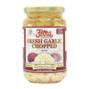 Flora Foods Italian Fresh Garlic Chopped In Oil Mild Flavor - 12 Oz Jar - Ready-to-Use for Cooking & Seasoning - Imported