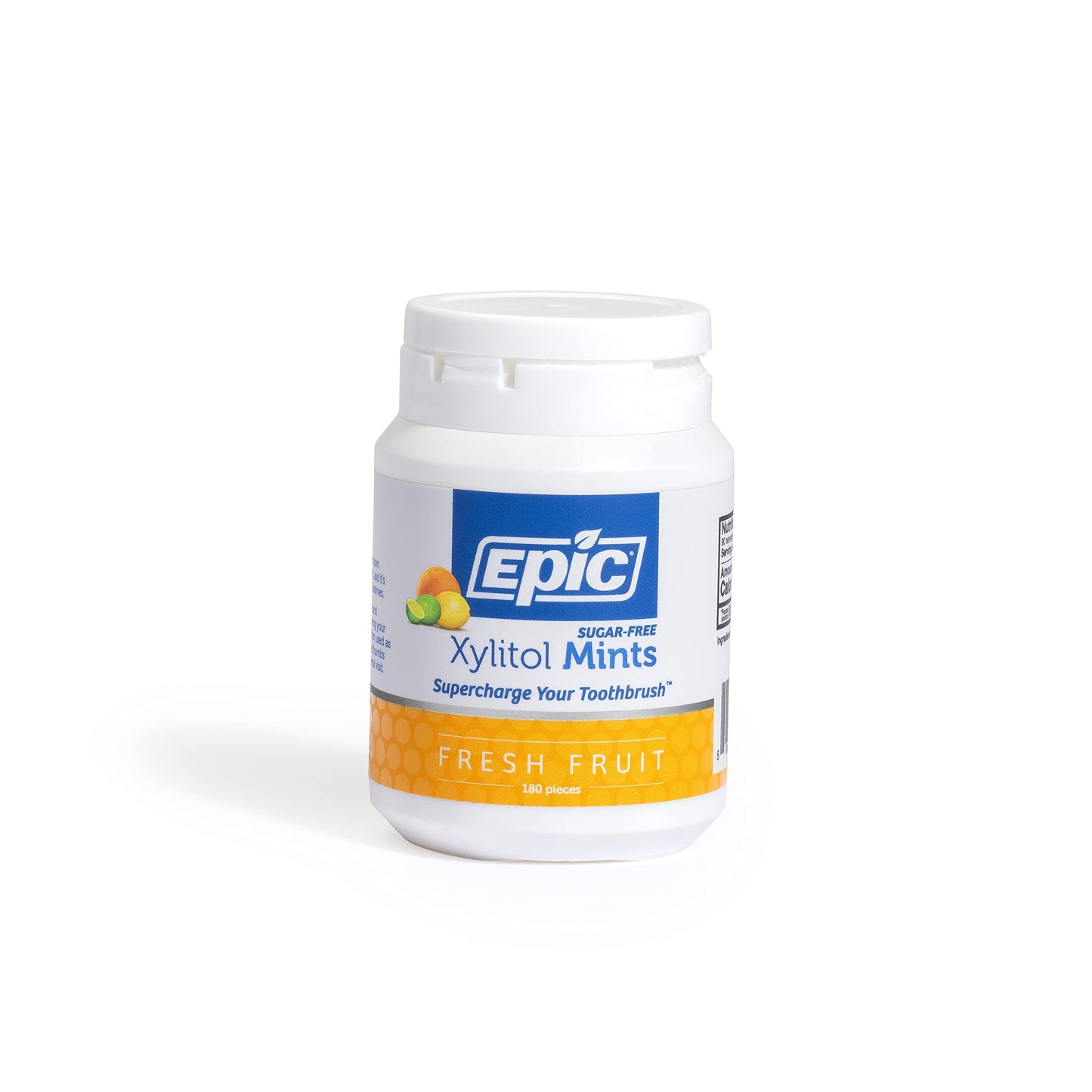 Epic Mints - Aspartame Free 100% Xylitol Mints - Sugar Free Mints Fresh Fruit Flavored, 180 Pieces (Pack Of 2)