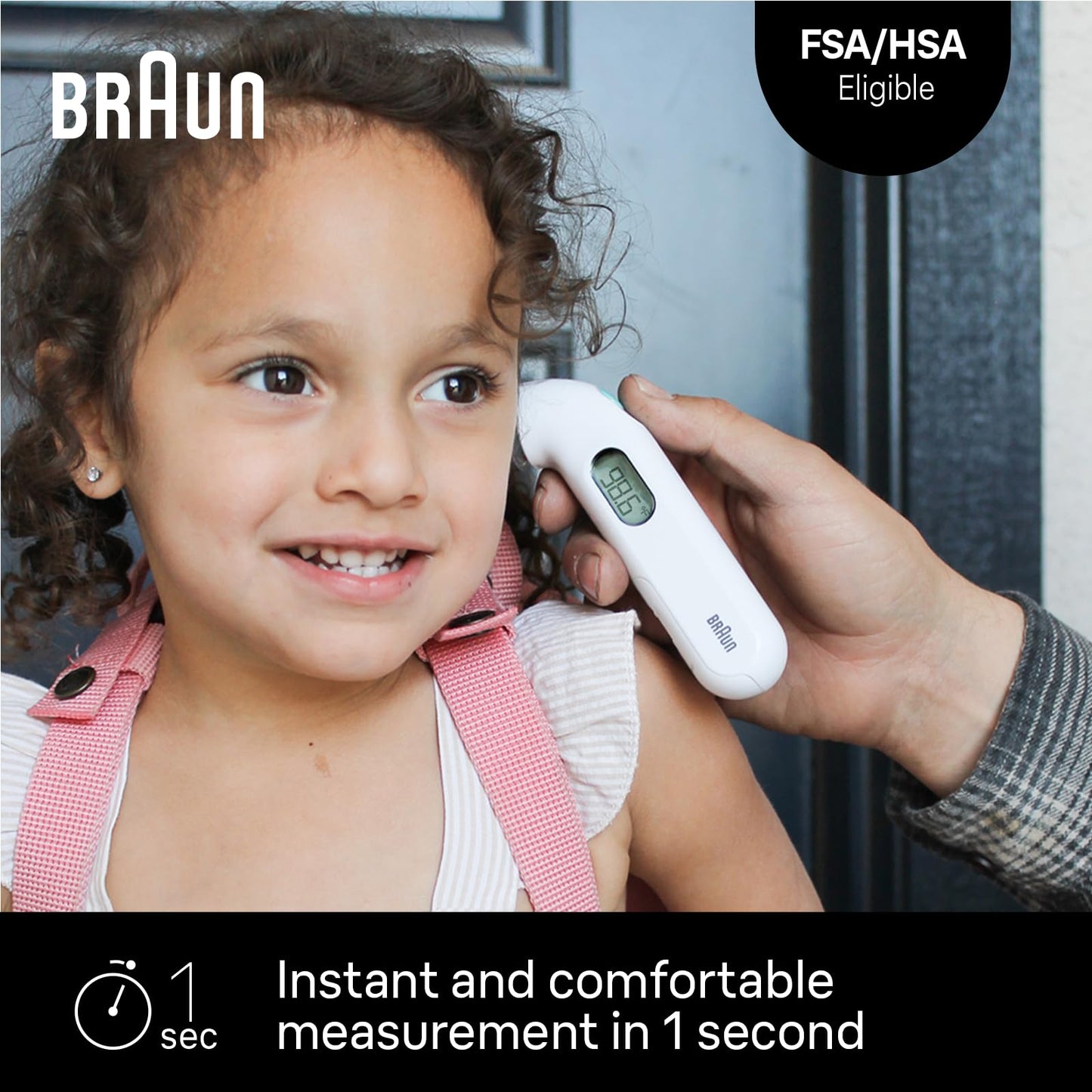 Braun Thermoscan3 Ear Thermometer For Babies Kids Toddlers And Adults Display Is Digital And Accurate Thermometer For Precise Fe