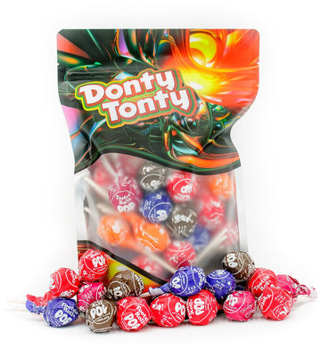 Tootsie Roll Pops Lollipops 1 Lb - Bulk Bag, 5 Assorted Flavors, Gluten Free, Chewy Center & Hard Candy Coating, Individually Wr
