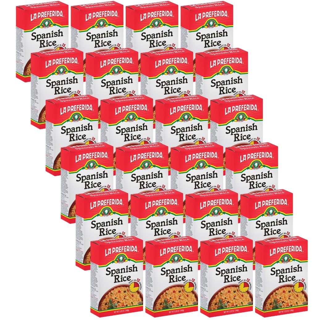 La Preferida Spanish Rice in a Box, 5.25-Ounces, (Pack of 24)